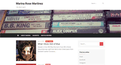 Desktop Screenshot of marinarosemartinez.com